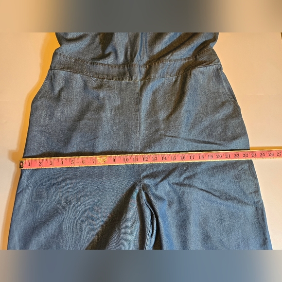 NY&Company Blue Jean Jumpsuit ~ sz XL - Picture 12 of 16